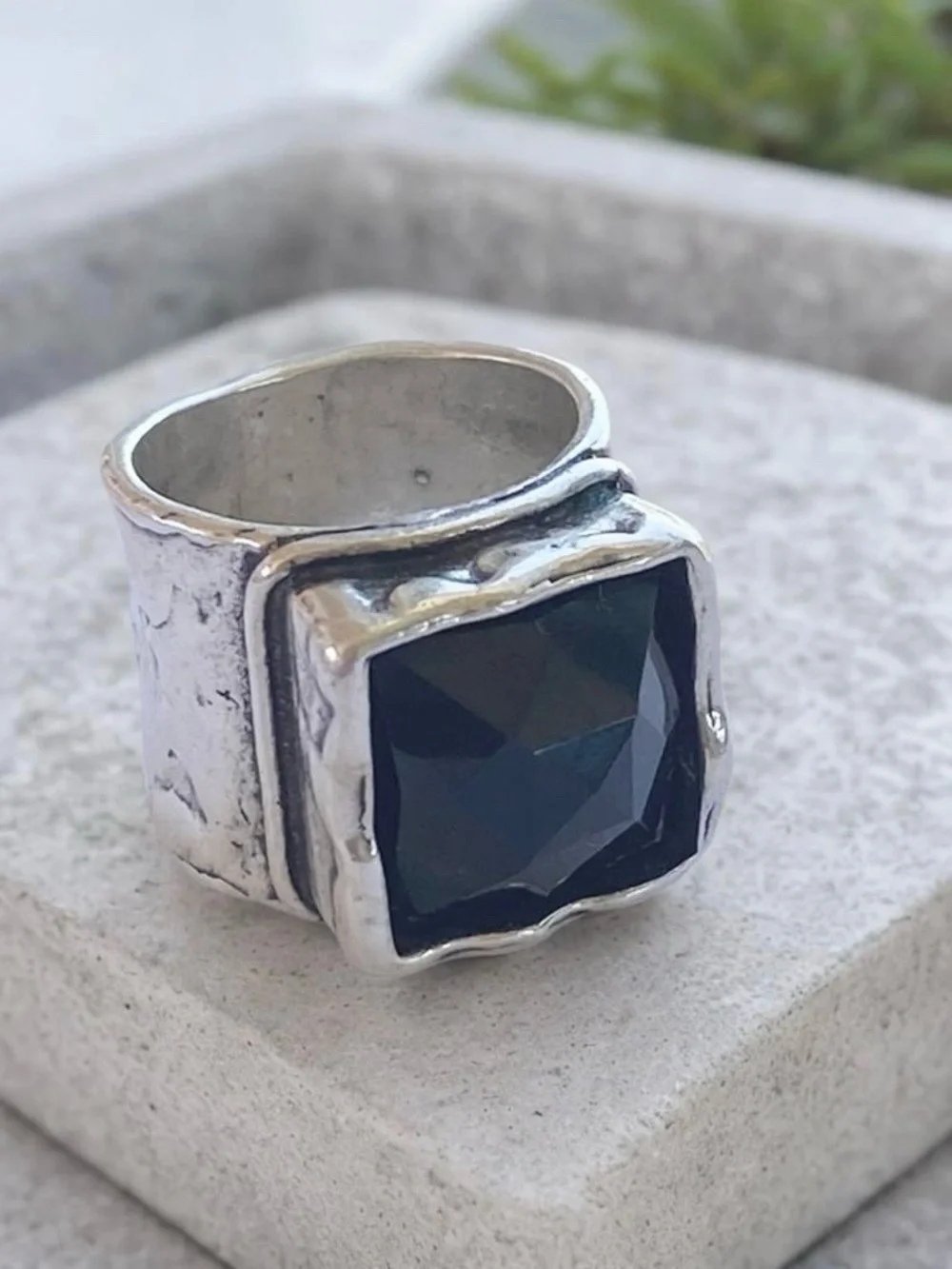 Silpada Sterling Silver and Smoky Quartz Ring size 5 - Picture 7 of 7